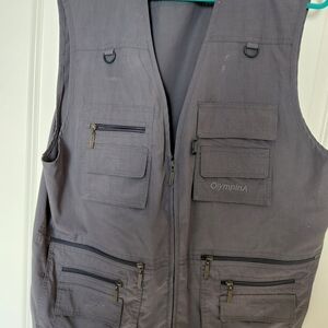 Olympia Activewear Gray Utility Vest